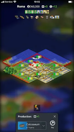 Скриншот 2 — Freeciv Go