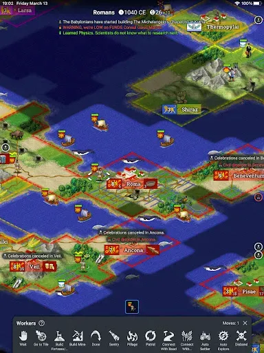 Скриншот 4 — Freeciv Go