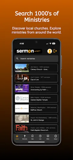 Скриншот 1 — sermon.net