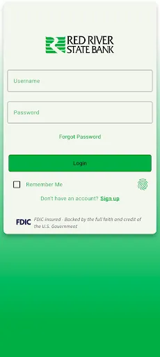 Скриншот 1 — Red River State Bank Mobile
