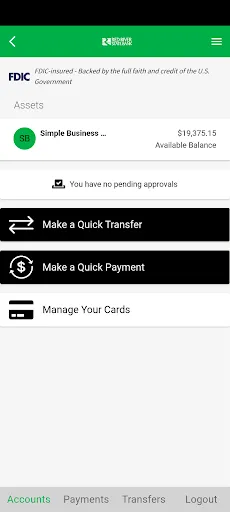 Скриншот 2 — Red River State Bank Mobile