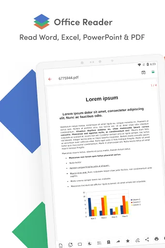 Скриншот 6 — Office Reader - PDF,Word,Excel