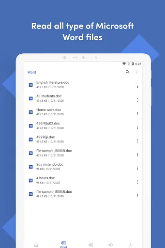 Скриншот 8 — Office Reader - PDF,Word,Excel