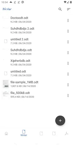 Скриншот 2 — Open Office Viewer - ODF, PDF