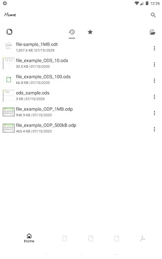 Скриншот 8 — Open Office Viewer - ODF, PDF