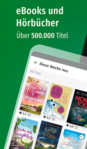 Скриншот 1 — Skoobe: Bücher lesen und hören