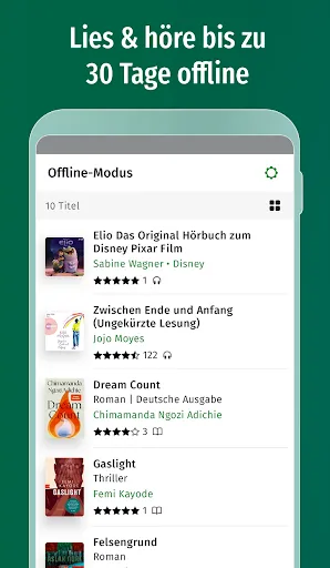 Скриншот 6 — Skoobe: Bücher lesen und hören