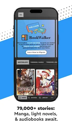 Скриншот 1 — BookWalker