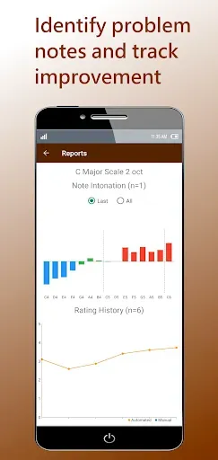 Скриншот 2 — Violin Scales Tutor