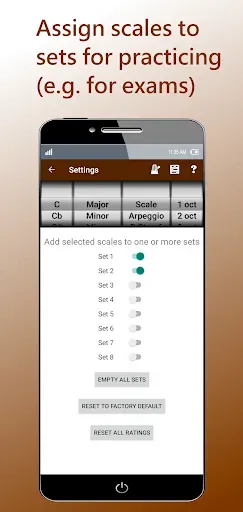 Скриншот 4 — Violin Scales Tutor
