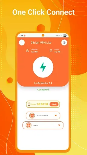 Скриншот 1 — 24clan VPN Lite SSH Gaming VPN