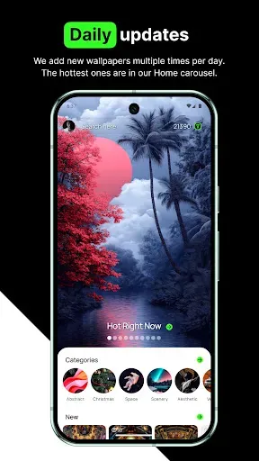 Скриншот 3 — Aesthetic Wallpapers Thematica
