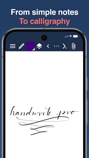 Скриншот 2 — HandWrite Pro Vector Notes