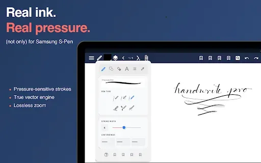 Скриншот 6 — HandWrite Pro Vector Notes