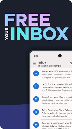 Скриншот 1 — Thunderbird: Free Your Inbox