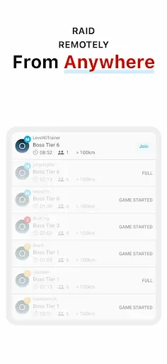 Скриншот 1 — GO Raid Party - Worldwide Raid