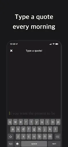 Скриншот 2 — Happy Typing - Affirmations
