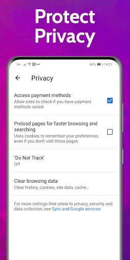 Скриншот 3 — UPX Private Proxy Browser, VPN
