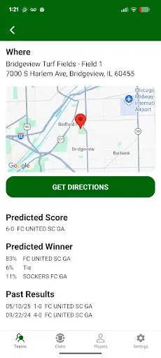 Скриншот 5 — Soccer Rankings