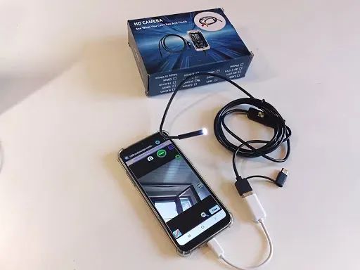 Скриншот 1 — USB Endoscope app Android 10+
