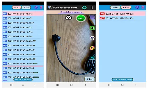 Скриншот 2 — USB Endoscope app Android 10+