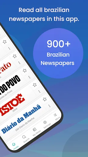 Скриншот 2 — Brazil News: All BR Newspapers