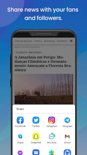 Скриншот 6 — Brazil News: All BR Newspapers