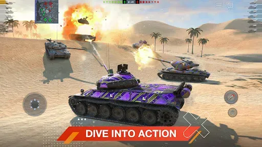 Скриншот 1 — World of Tanks Blitz™