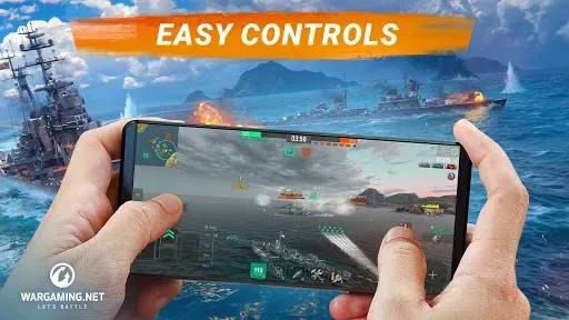 Скриншот 1 — World of Warships Blitz War