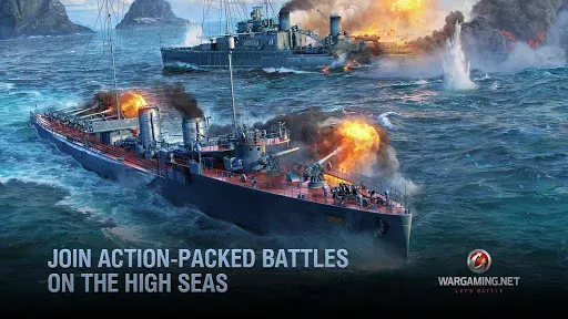 Скриншот 2 — World of Warships Blitz War