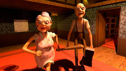 Скриншот 6 — Grandpa And Granny Home Escape