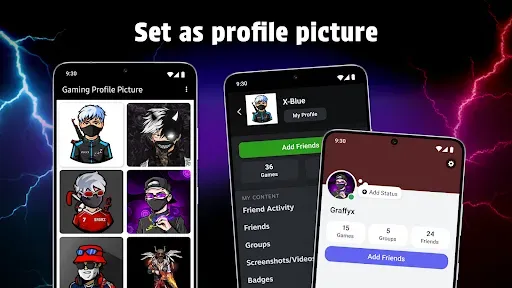 Скриншот 8 — Аватарки для игр PFP