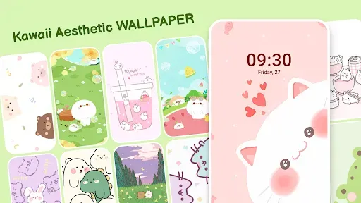 Скриншот 1 — Милые Обои На Телефон Kawaii
