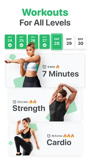 Скриншот 2 — Home Fitness Coach: FitCoach
