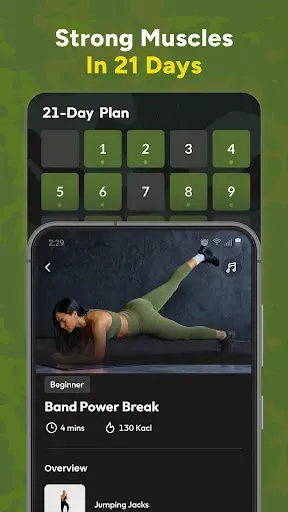 Скриншот 2 — Military Calisthenics Women