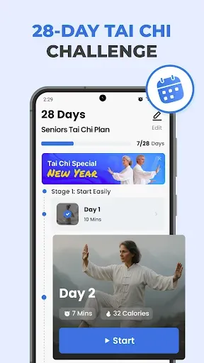 Скриншот 4 — Tai Chi for Beginners Seniors