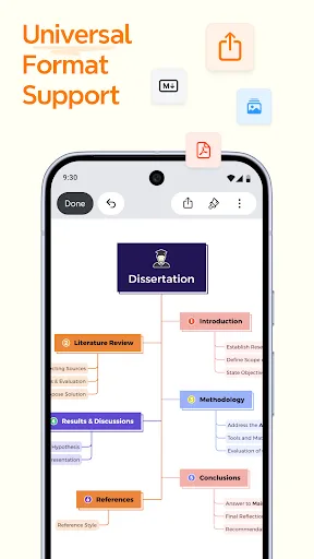 Скриншот 6 — Xmind: Mind Map & Brainstorm