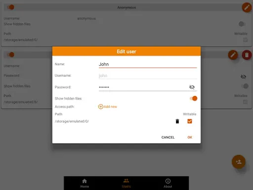 Скриншот 3 — FTP Server