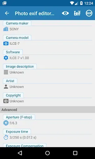 Скриншот 5 — Photo Exif Editor Pro