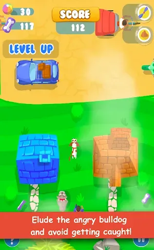 Скриншот 5 — Doggie Run : dog running game!