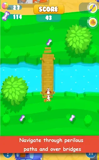 Скриншот 7 — Doggie Run : dog running game!