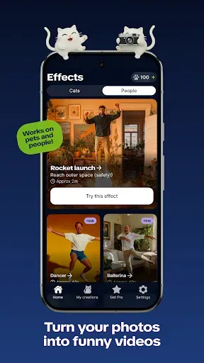 Скриншот 1 — Syncat by Zedge: Funny Videos