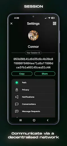 Скриншот 5 — Session - Private Messenger