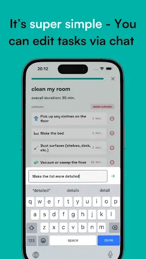 Скриншот 4 — neurolist꞉ AI Planner for ADHD