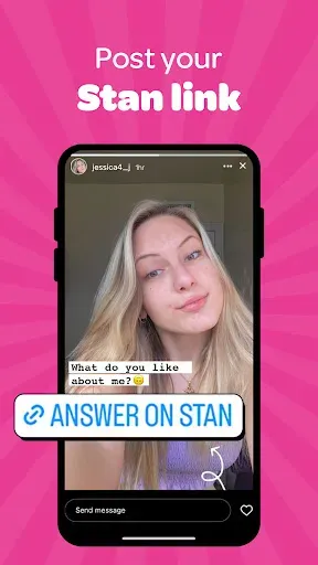 Скриншот 2 — Stan: Anonymous Chat & Confess