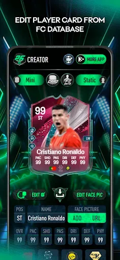 Скриншот 2 — FC 26: FUT Card Creator
