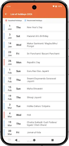Скриншот 8 — GOI Calendar 2026