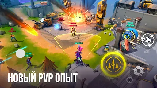 Скриншот 2 — Ricochet Squad: Hero Shooter