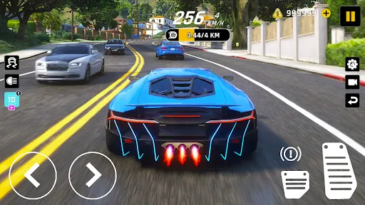 Скриншот 4 — Nitro Car Driving Master