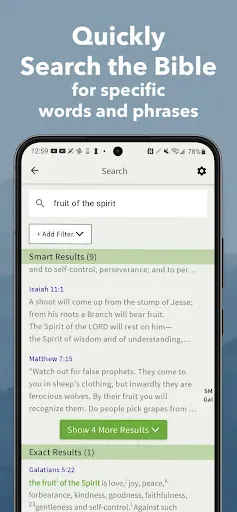 Скриншот 8 — NKJV Bible App by Olive Tree